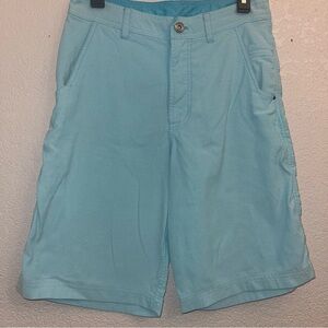 Lululemon Athletica Blue Flat Front Shorts men’s size 30